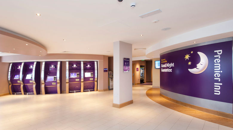 <b>Premier Inn London Heathrow Airport (T5) Lobby</b>. Images powered by <a href="https://leonardo.com/" title="Leonardo Worldwide" target="_blank">Leonardo</a>.