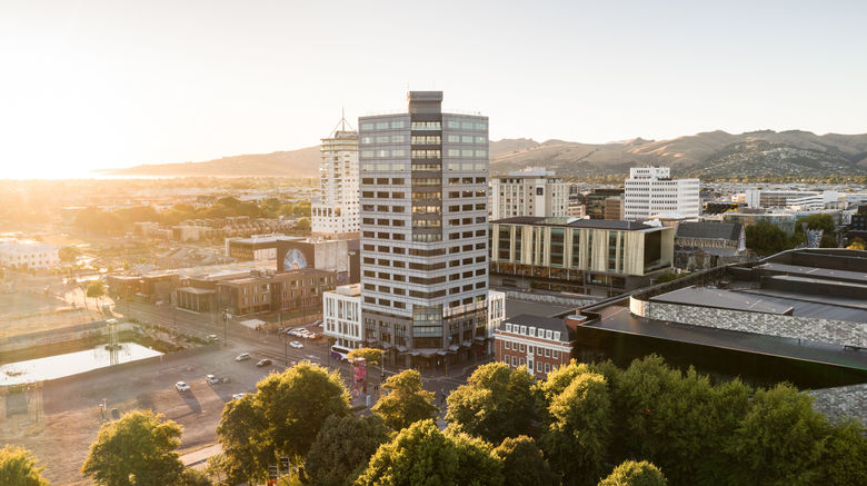 <b>Crowne Plaza Christchurch Exterior</b>. Images powered by <a href="https://www.leonardoworldwide.com/" title="Leonardo Worldwide" target="_blank">Leonardo</a>.