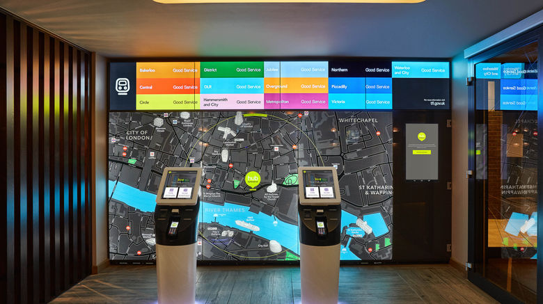 <b>hub by Premier Inn London Tower Bridge Lobby</b>. Images powered by <a href="https://www.leonardoworldwide.com/" title="Leonardo Worldwide" target="_blank">Leonardo</a>.