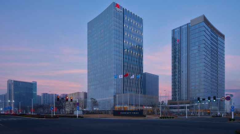<b>Changzhou Marriott Hotel Jintan Exterior</b>. Images powered by <a href="https://www.leonardoworldwide.com/" title="Leonardo Worldwide" target="_blank">Leonardo</a>.