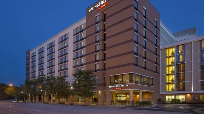 SpringHill Suites Louisville Downtown Exterior. Images powered by <a href="https://www.leonardoworldwide.com" target="_blank" rel="noopener">Leonardo</a>.