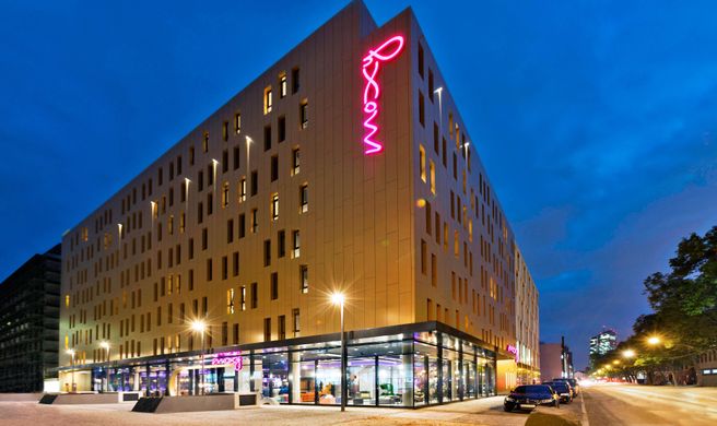 Moxy Frankfurt East Exterior