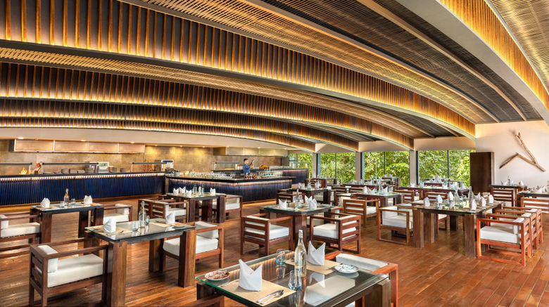 <b>Taj Exotica Resort & Spa, Andamans Restaurant</b>. Images powered by <a href="https://www.leonardoworldwide.com/" title="Leonardo Worldwide" target="_blank">Leonardo</a>.