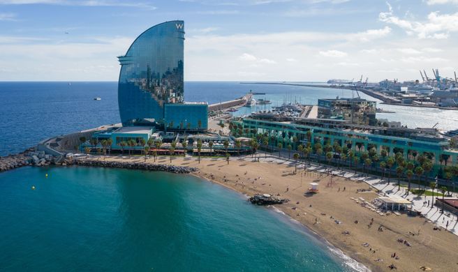 W Barcelona Exterior
