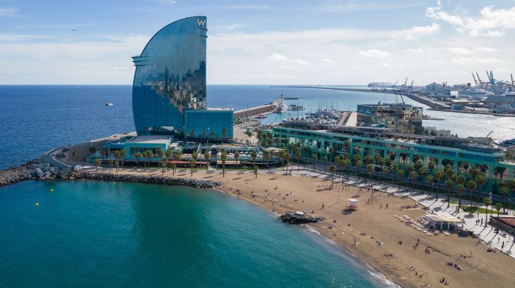 W Barcelona Exterior