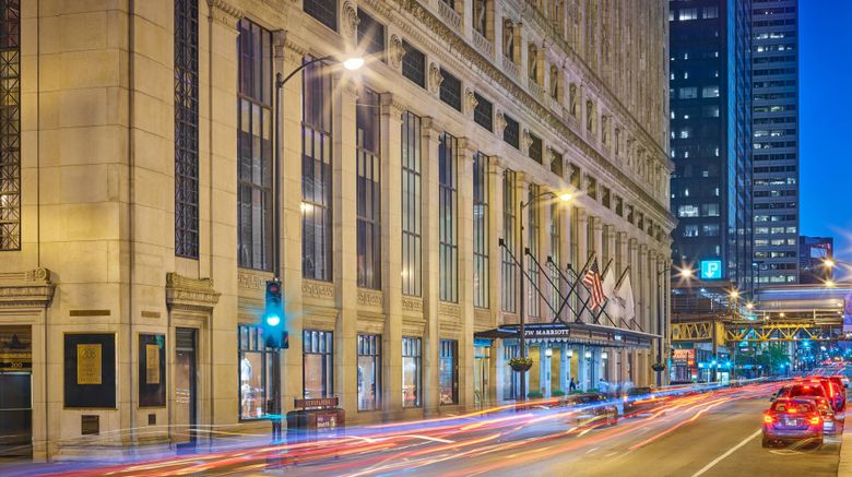 <b>JW Marriott Chicago Exterior</b>. Images powered by <a href="https://www.leonardoworldwide.com/" title="Leonardo Worldwide" target="_blank">Leonardo</a>.