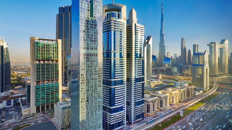 <b>Residence Inn Sheikh Zayed Road Exterior</b>. Images powered by <a href="https://www.leonardoworldwide.com/" title="Leonardo Worldwide" target="_blank">Leonardo</a>.