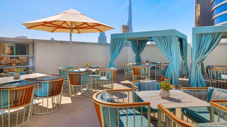 <b>Residence Inn Sheikh Zayed Road Restaurant</b>. Images powered by <a href="https://www.leonardoworldwide.com/" title="Leonardo Worldwide" target="_blank">Leonardo</a>.