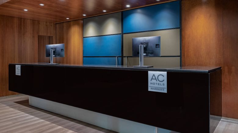 <b>AC Hotel La Linea Lobby</b>. Images powered by <a href="https://www.leonardoworldwide.com/" title="Leonardo Worldwide" target="_blank">Leonardo</a>.