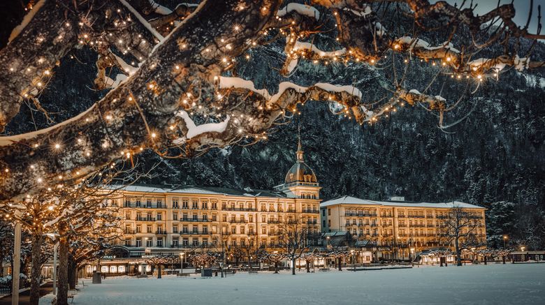 <b>Victoria-Jungfrau Grand Hotel & Spa Exterior</b>. Images powered by <a href="https://www.leonardoworldwide.com/" title="Leonardo Worldwide" target="_blank">Leonardo</a>.