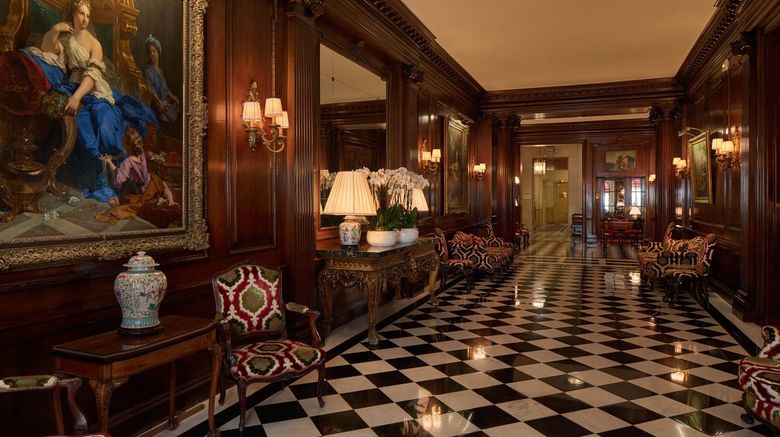<b>Raphael Hotel Paris Lobby</b>. Images powered by <a href=https://www.travelagewest.com/Hotels/Paris/