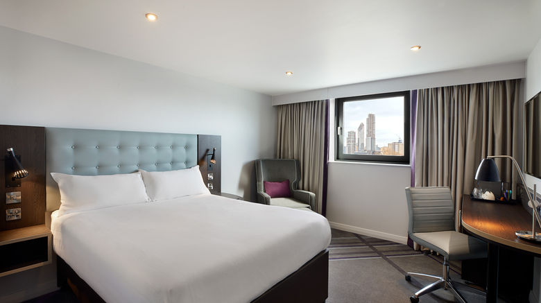 <b>Premier Inn  Heathrow Airport Terminal 4 Room</b>. Images powered by <a href="https://leonardo.com/" title="Leonardo Worldwide" target="_blank">Leonardo</a>.