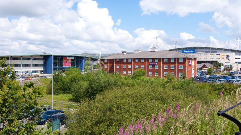 <b>Premier Inn Bolton (Reebok Stadium) Exterior</b>. Images powered by <a href="https://www.leonardoworldwide.com/" title="Leonardo Worldwide" target="_blank">Leonardo</a>.