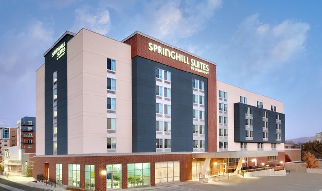 SpringHill Suites SLC Sugar House Exterior