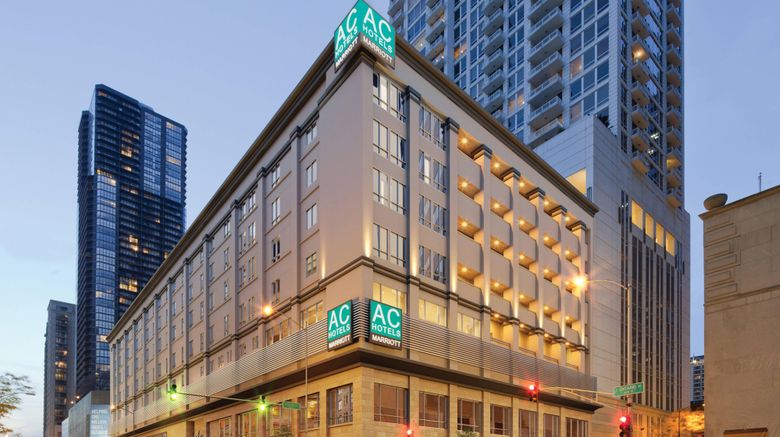 AC Hotel by Marriott Chicago Downtown Exterior. Images powered by <a href="https://www.leonardoworldwide.com" target="_blank" rel="noopener">Leonardo</a>.