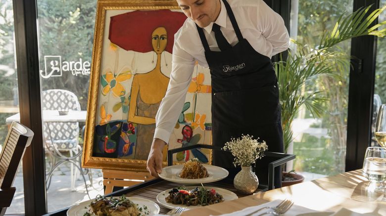 <b>Hotel Garden Restaurant</b>. Images powered by <a href="https://www.leonardoworldwide.com/" title="Leonardo Worldwide" target="_blank">Leonardo</a>.