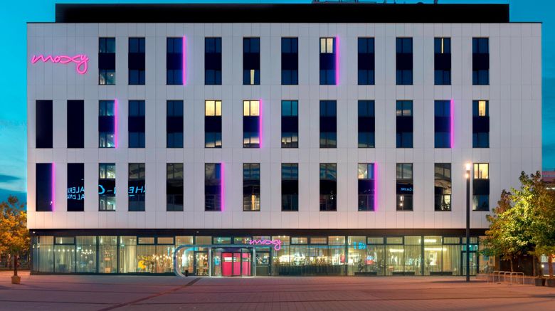 <b>MOXY Ludwigshafen Exterior</b>. Images powered by <a href="https://www.leonardoworldwide.com/" title="Leonardo Worldwide" target="_blank">Leonardo</a>.