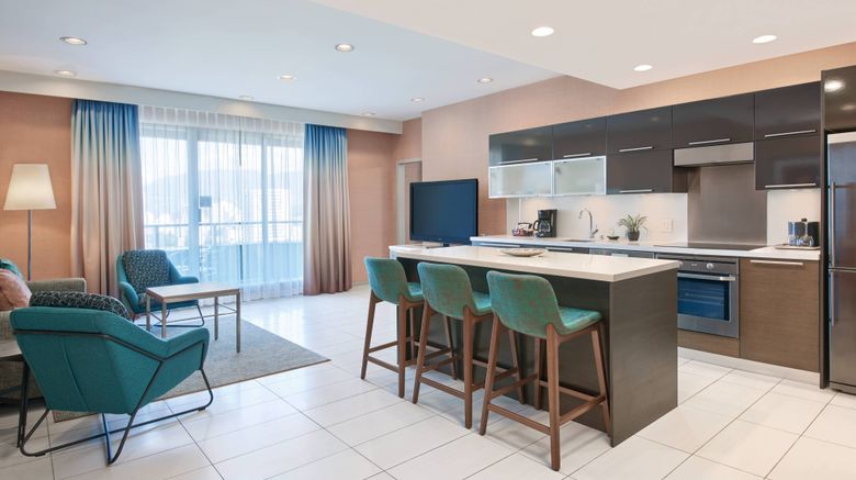 <b>Residence Inn Vancouver Downtown Room</b>. Images powered by <a href="https://www.leonardoworldwide.com/" title="Leonardo Worldwide" target="_blank">Leonardo</a>.