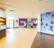 Premier Inn Cambridge City East Lobby