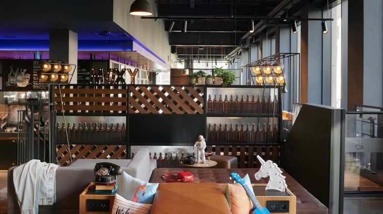 <b>Moxy Edinburgh Fountainbridge Restaurant</b>. Images powered by <a href="https://www.leonardoworldwide.com/" title="Leonardo Worldwide" target="_blank">Leonardo</a>.