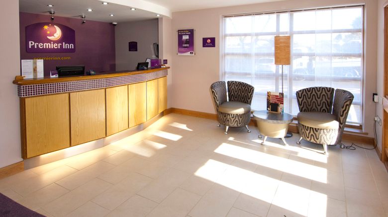 <b>Premier Inn Christchurch / Highcliffe Lobby</b>. Images powered by <a href="https://www.leonardoworldwide.com/" title="Leonardo Worldwide" target="_blank">Leonardo</a>.