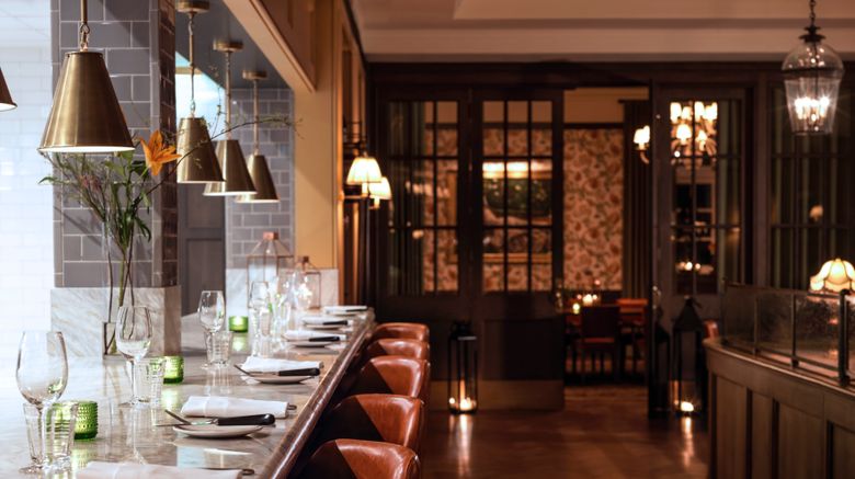 <b>Four Seasons Hotel Hampshire Restaurant</b>. Images powered by <a href="https://www.leonardoworldwide.com/" title="Leonardo Worldwide" target="_blank">Leonardo</a>.