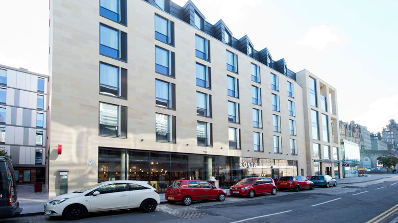 <b>Premier Inn Edinburgh Royal Mile Exterior</b>. Images powered by <a href="https://www.leonardoworldwide.com/" title="Leonardo Worldwide" target="_blank">Leonardo</a>.