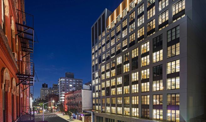 Moxy NYC East Village Exterior