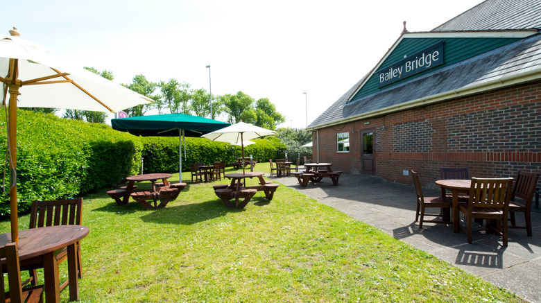 <b>Premier Inn Christchurch West Exterior</b>. Images powered by <a href="https://www.leonardoworldwide.com/" title="Leonardo Worldwide" target="_blank">Leonardo</a>.