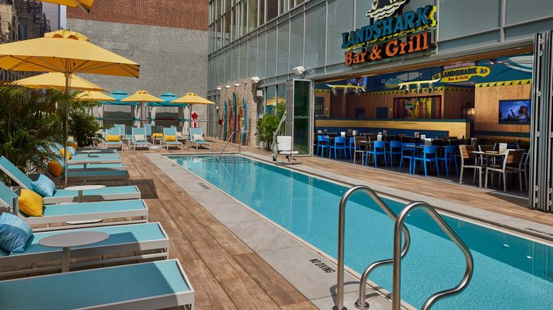<b>Margaritaville Resort Times Square Pool</b>. Images powered by <a href="https://www.leonardoworldwide.com/" title="Leonardo Worldwide" target="_blank">Leonardo</a>.