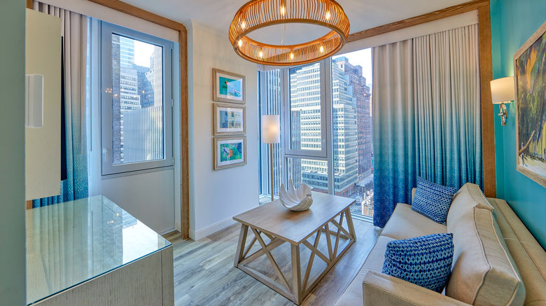 <b>Margaritaville Resort Times Square Suite</b>. Images powered by <a href="https://www.leonardoworldwide.com/" title="Leonardo Worldwide" target="_blank">Leonardo</a>.