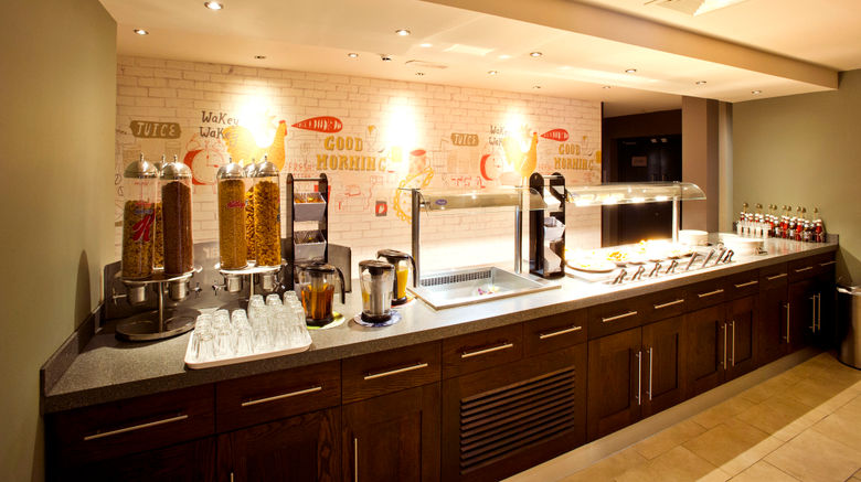<b>Premier Inn Glasgow Pacific Quay (SECC) Restaurant</b>. Images powered by <a href="https://www.leonardoworldwide.com/" title="Leonardo Worldwide" target="_blank">Leonardo</a>.