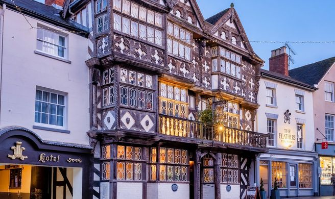 The Feathers at Ludlow Exterior
