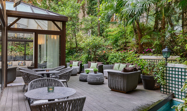 Hotel Garden Elysee Exterior