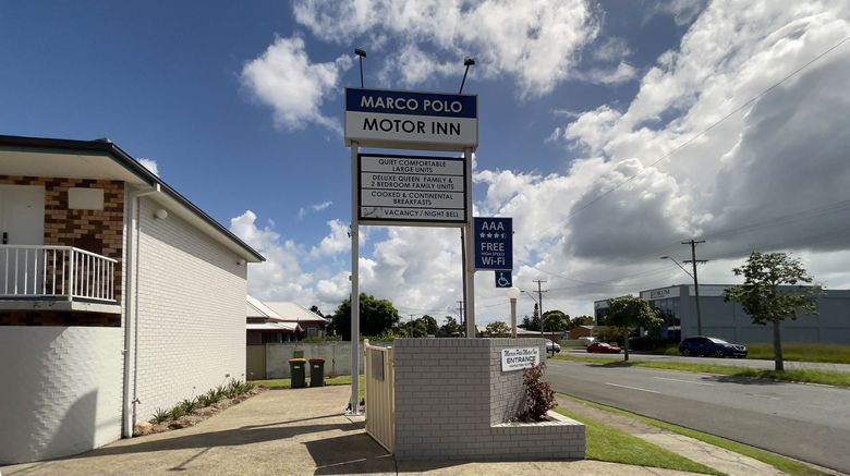 <b>Marco Polo Motor Inn Exterior</b>. Images powered by <a href="https://www.leonardoworldwide.com/" title="Leonardo Worldwide" target="_blank">Leonardo</a>.