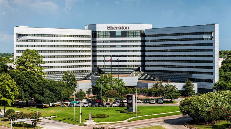 <b>Sheraton North Houston at IAH Airport Exterior</b>. Images powered by <a href="https://www.leonardoworldwide.com/" title="Leonardo Worldwide" target="_blank">Leonardo</a>.
