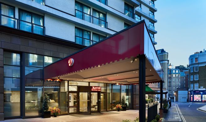 London Marriott Hotel Marble Arch Exterior