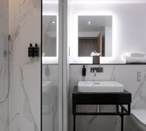 The Landing Hotel Room
