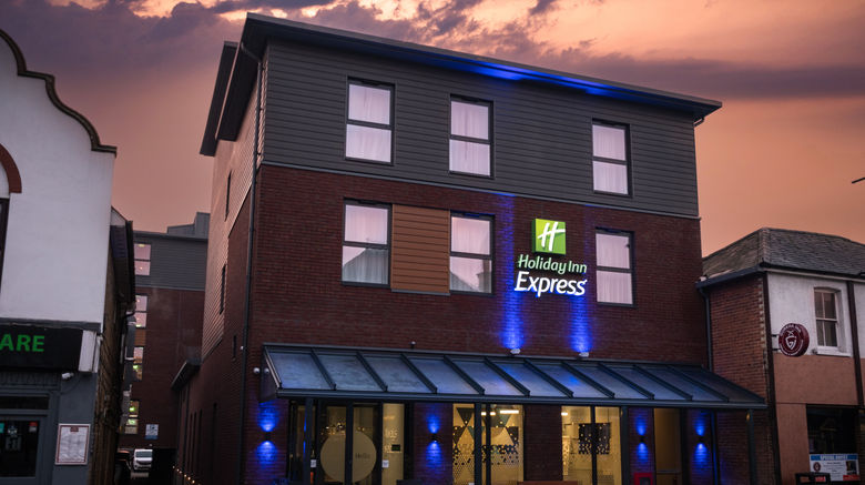 <b>Holiday Inn Express Fleet Exterior</b>. Images powered by <a href="https://www.leonardoworldwide.com/" title="Leonardo Worldwide" target="_blank">Leonardo</a>.