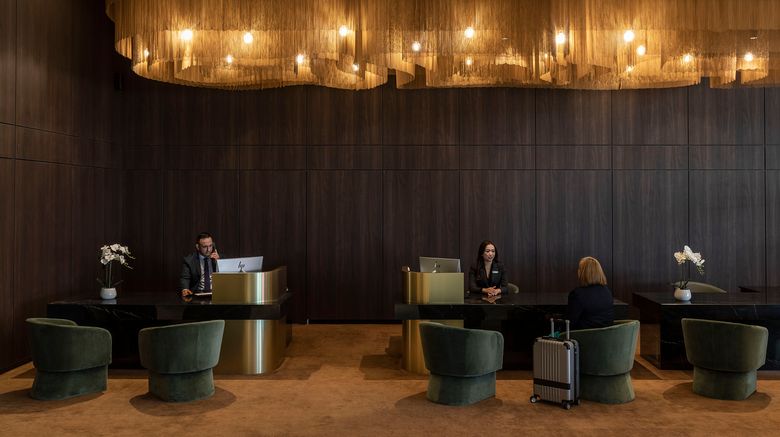<b>Oakwood Premier Melbourne Lobby</b>. Images powered by <a href="https://www.leonardoworldwide.com/" title="Leonardo Worldwide" target="_blank">Leonardo</a>.