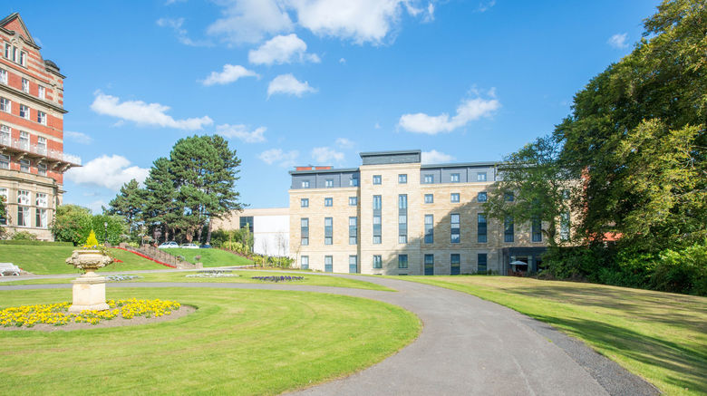 <b>Premier Inn Harrogate Town Centre Exterior</b>. Images powered by <a href="https://www.leonardoworldwide.com/" title="Leonardo Worldwide" target="_blank">Leonardo</a>.