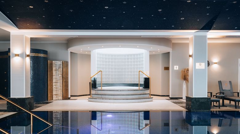 <b>Grandhotel Schloss Bensberg Pool</b>. Images powered by <a href=https://www.travelagewest.com/Hotels/Bergisch-Gladbach-Germany/