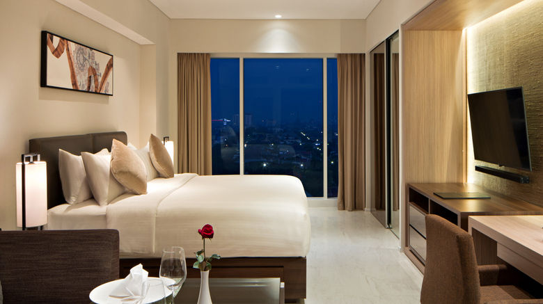 Oakwood Hotel  and  Residence Surabaya Room. Images powered by <a href="https://www.leonardoworldwide.com" target="_blank" rel="noopener">Leonardo</a>.