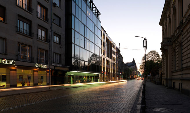 Sense Hotel Sofia Exterior