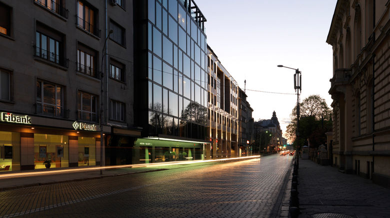 Sense Hotel Sofia Exterior. Images powered by <a href="https://www.leonardoworldwide.com" target="_blank" rel="noopener">Leonardo</a>.