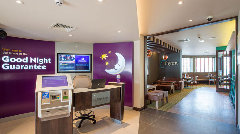 <b>Premier Inn Leek Town Centre Lobby</b>. Images powered by <a href="https://www.leonardoworldwide.com/" title="Leonardo Worldwide" target="_blank">Leonardo</a>.