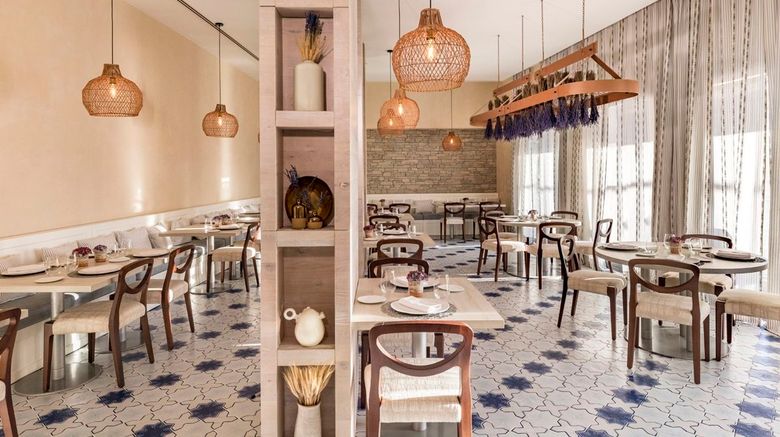 <b>Eurostars Sitges Restaurant</b>. Images powered by <a href="https://www.leonardoworldwide.com/" title="Leonardo Worldwide" target="_blank">Leonardo</a>.
