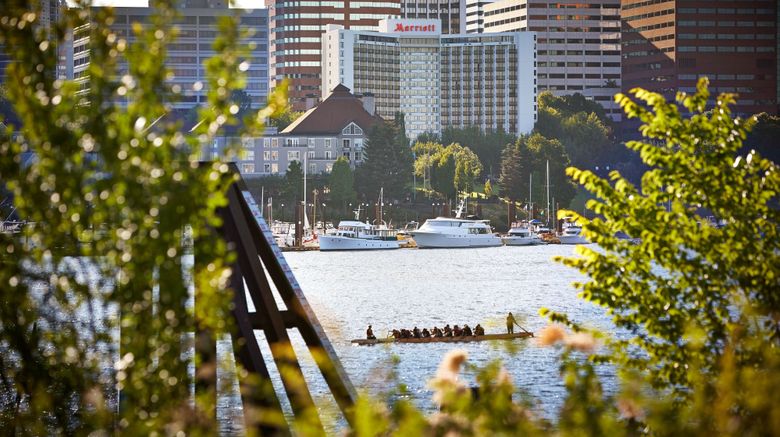 <b>Portland Marriott Downtown Waterfront Exterior</b>. Images powered by <a href="https://www.leonardoworldwide.com/" title="Leonardo Worldwide" target="_blank">Leonardo</a>.