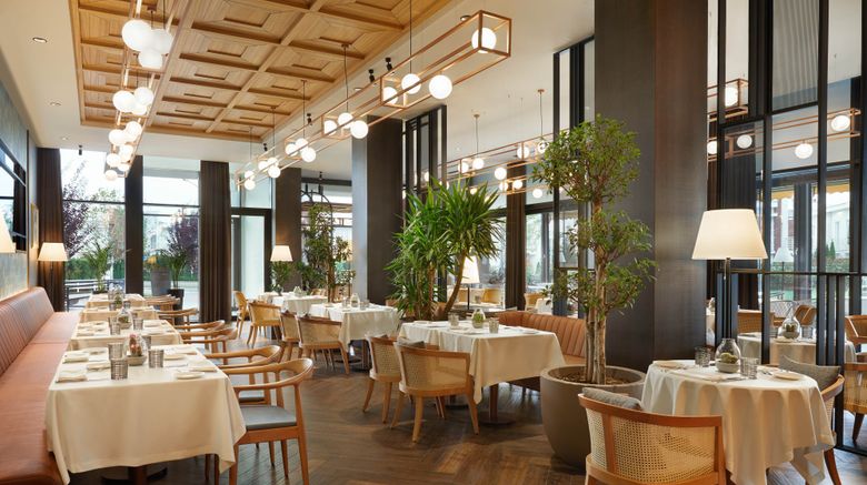 <b>Four Points by Sheraton Prishtina City Restaurant</b>. Images powered by <a href="https://www.leonardoworldwide.com/" title="Leonardo Worldwide" target="_blank">Leonardo</a>.