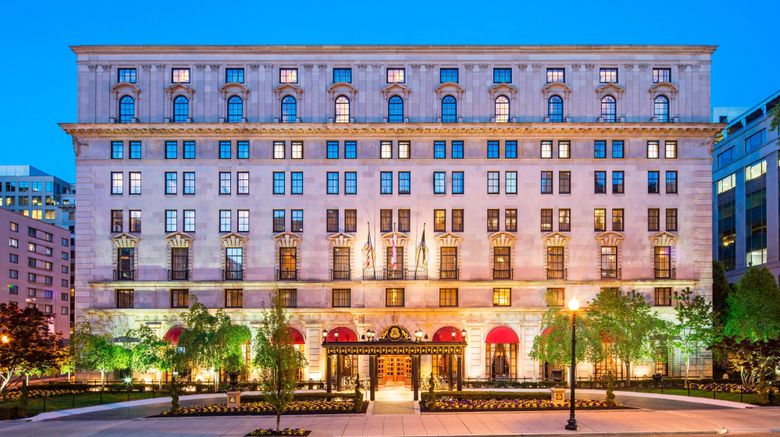 The St. Regis Washington, D.C. Exterior. Images powered by <a href="https://www.leonardoworldwide.com" target="_blank" rel="noopener">Leonardo</a>.